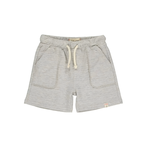 Grey Ribbed Bluepeter Shorts
