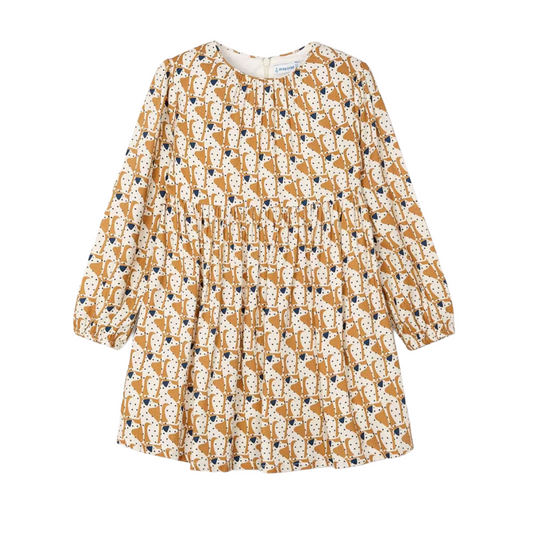 Caramel Spotted Dog Dress