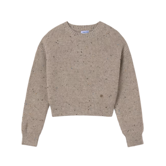 Sepia Speckled Sweater