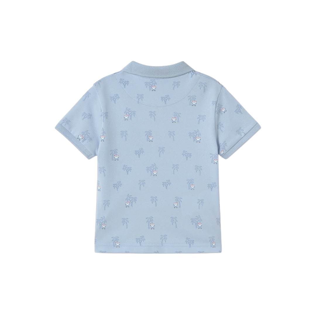 Sky Palm Tree Scene Polo