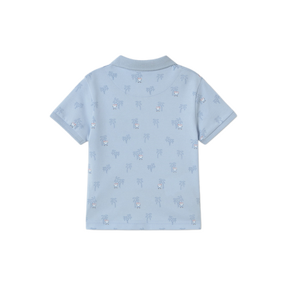 Sky Palm Tree Scene Polo
