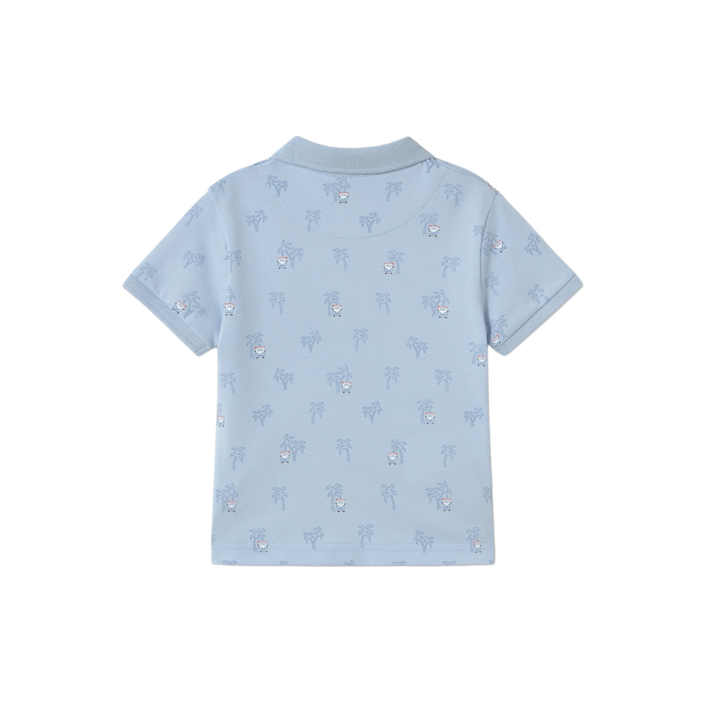 Sky Palm Tree Scene Polo