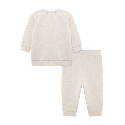 Oatmeal Bear Sweatshirt Set (Toddler)