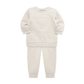 Oatmeal Bear Sweatshirt Set (Baby)