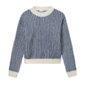 Petroleum Ribbed Sweater