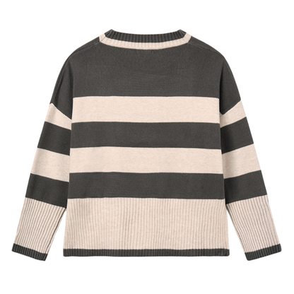 Hunter Green Stripe Sweater