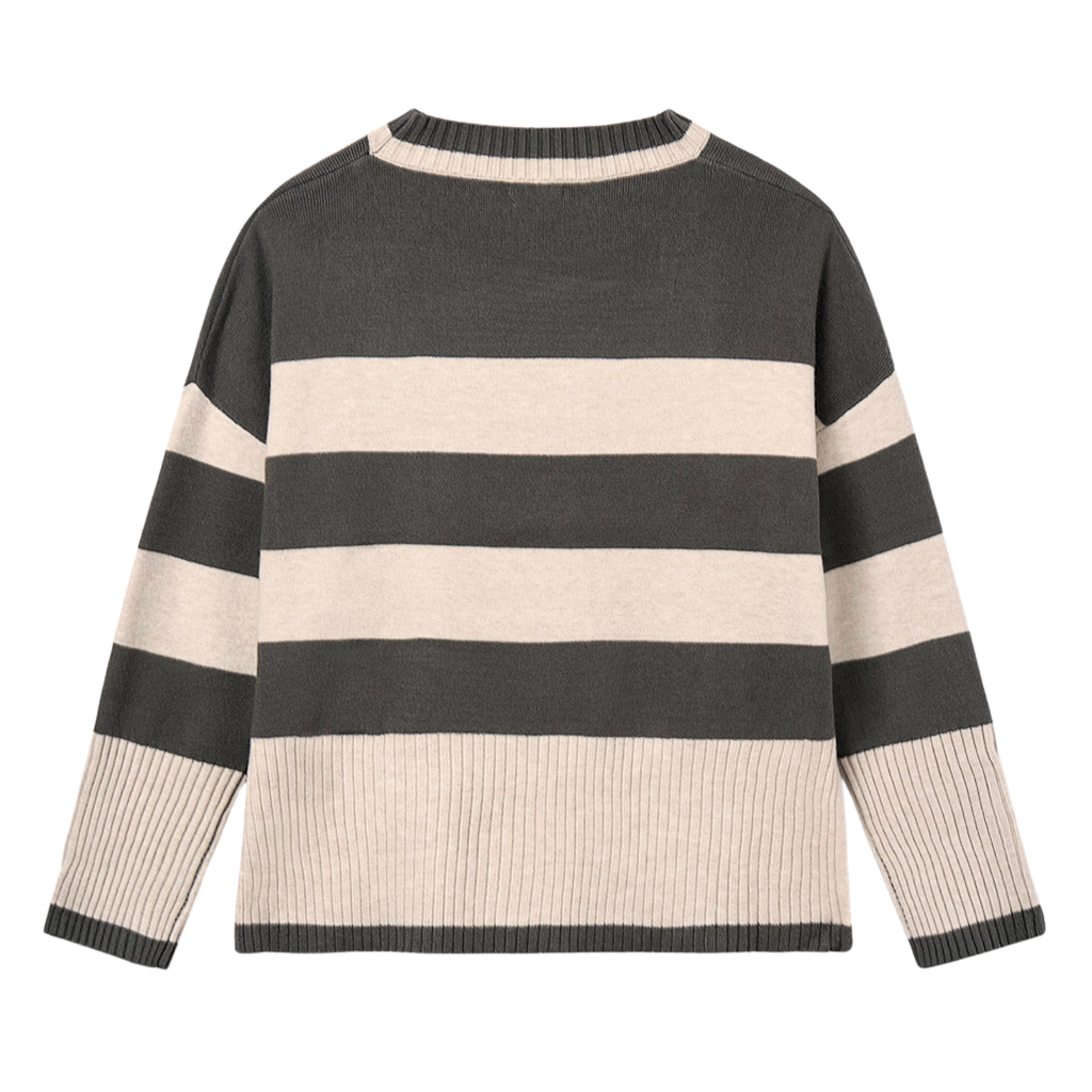 Hunter Green Stripe Sweater