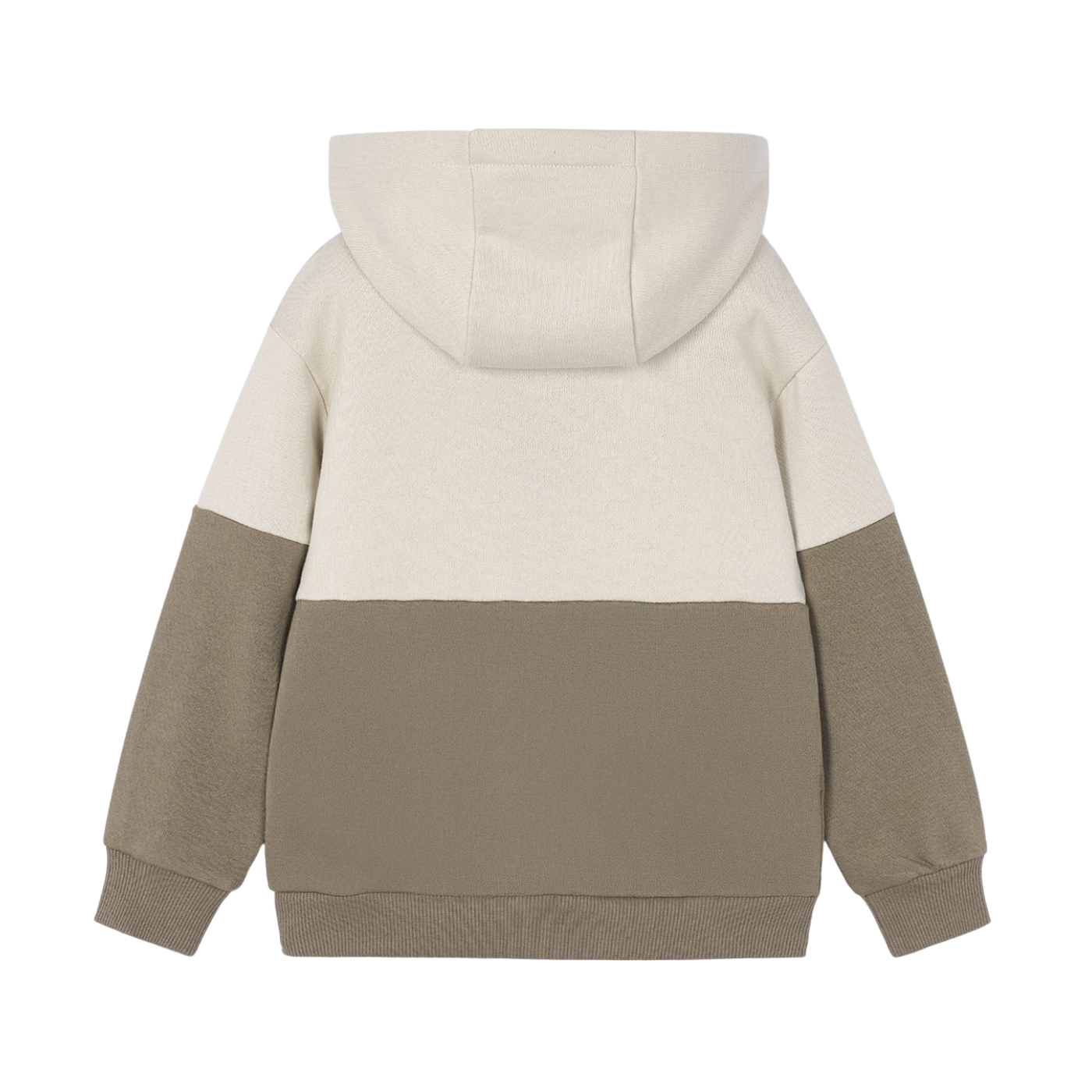 Khaki Tahini Zip Hoodie