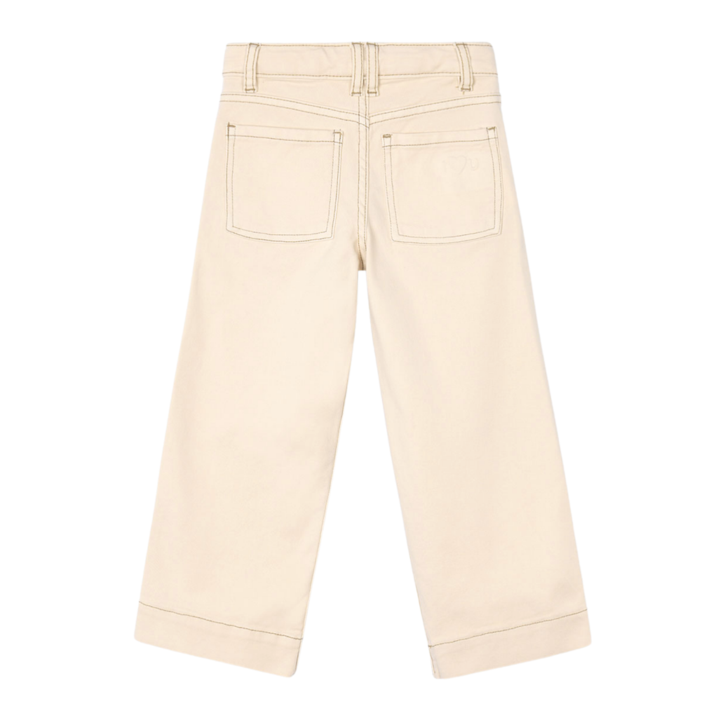 Almond Wide Leg Pants