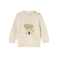 Oatmeal Bear Sweater