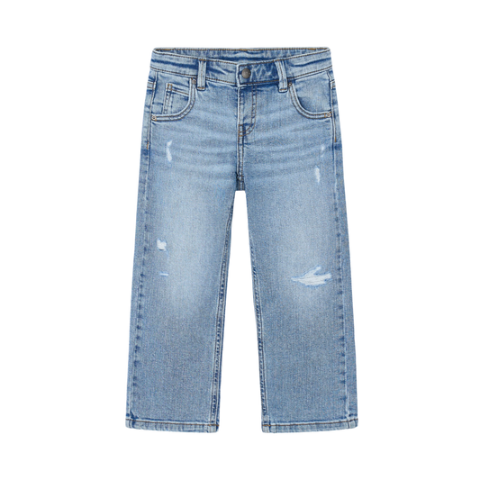 Wide Fit Denim Pants