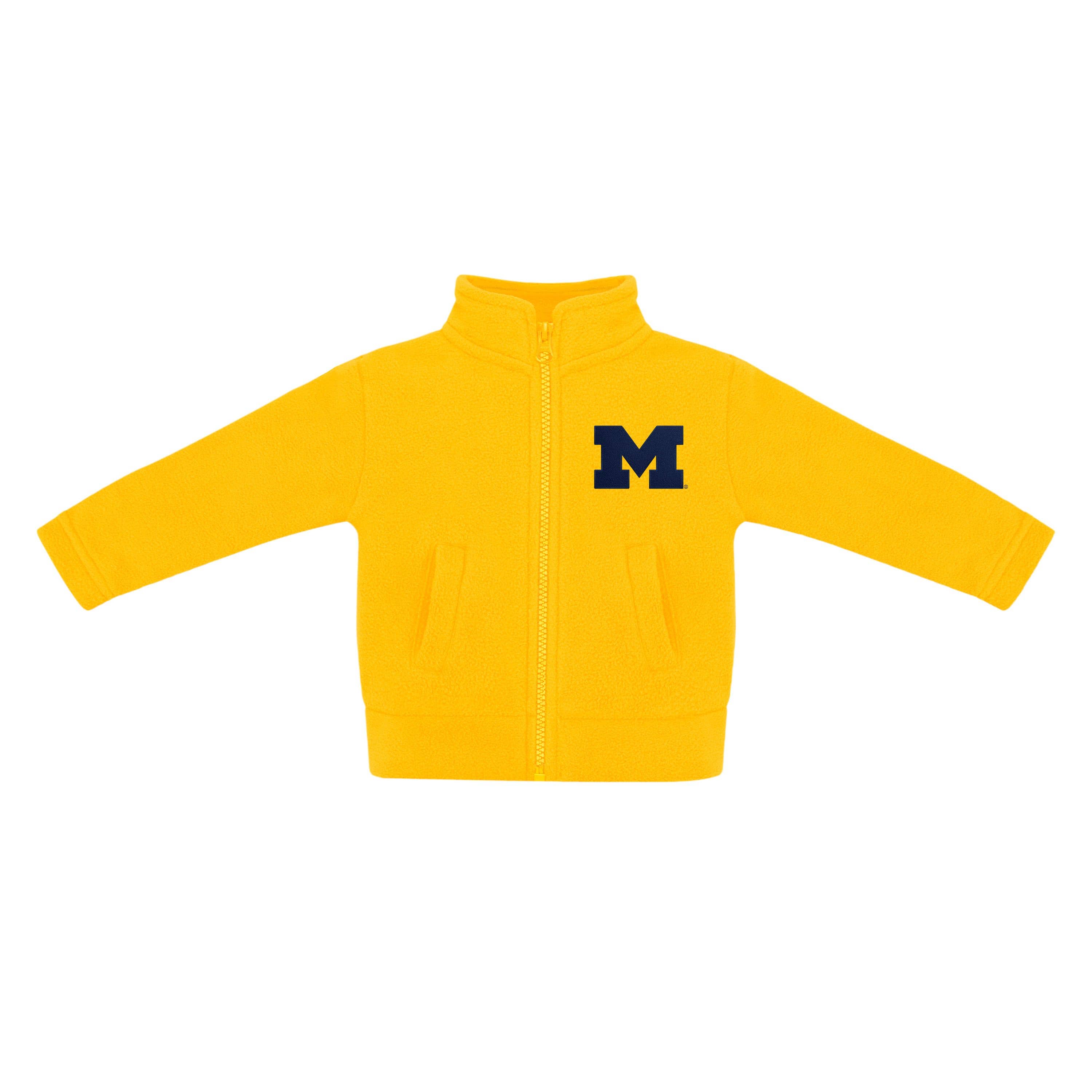 Michigan Wolverines Kids Fleece Jacket