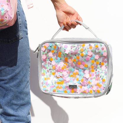 Flower Power Confetti Insulated Lunchbox