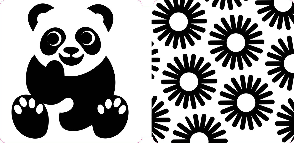 Spring Street Tummy Time: Baby's First Book in Black & White