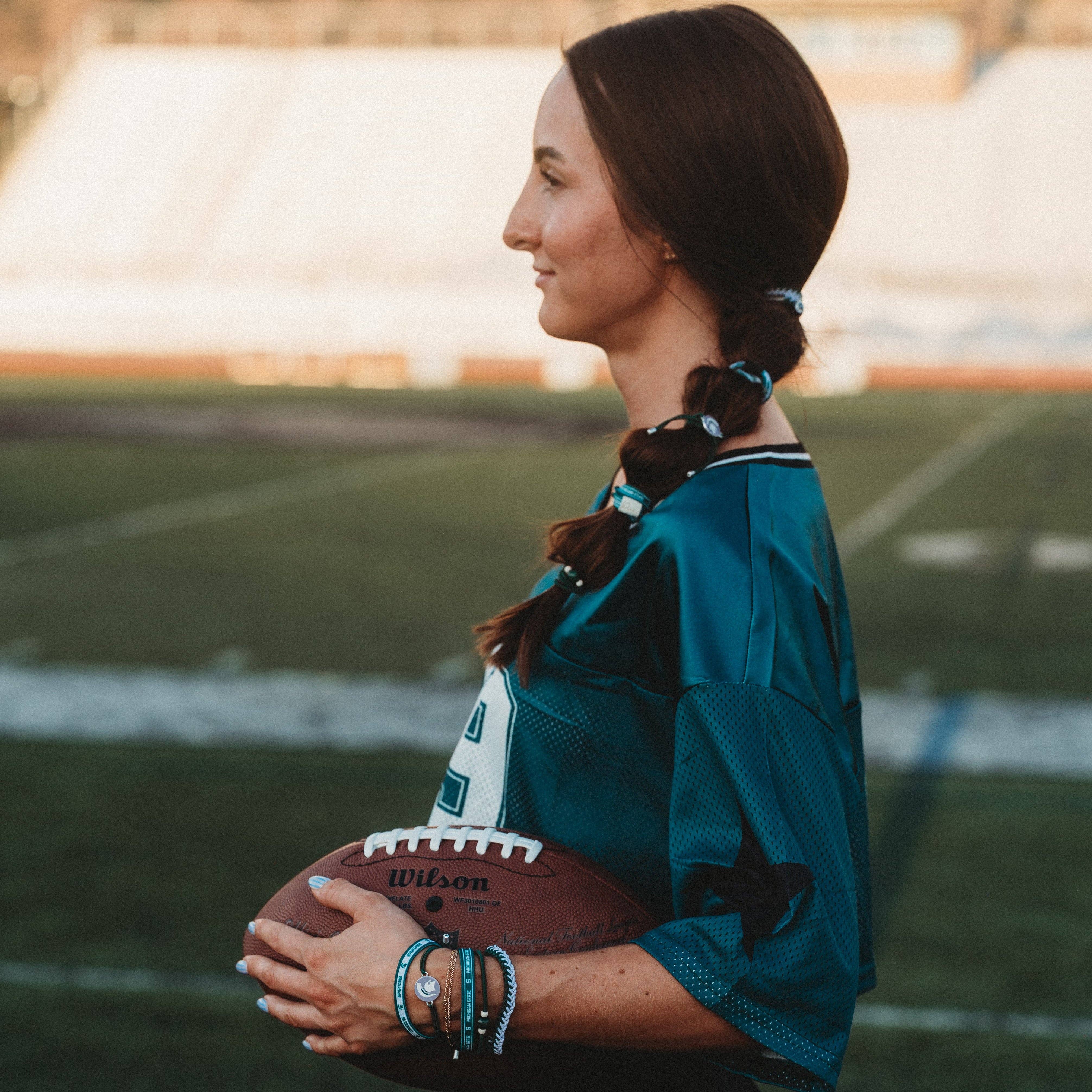 Michigan State Game Day Hair Tie Bracelets