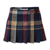 Organic Pleated Skirt with Buckle Detail