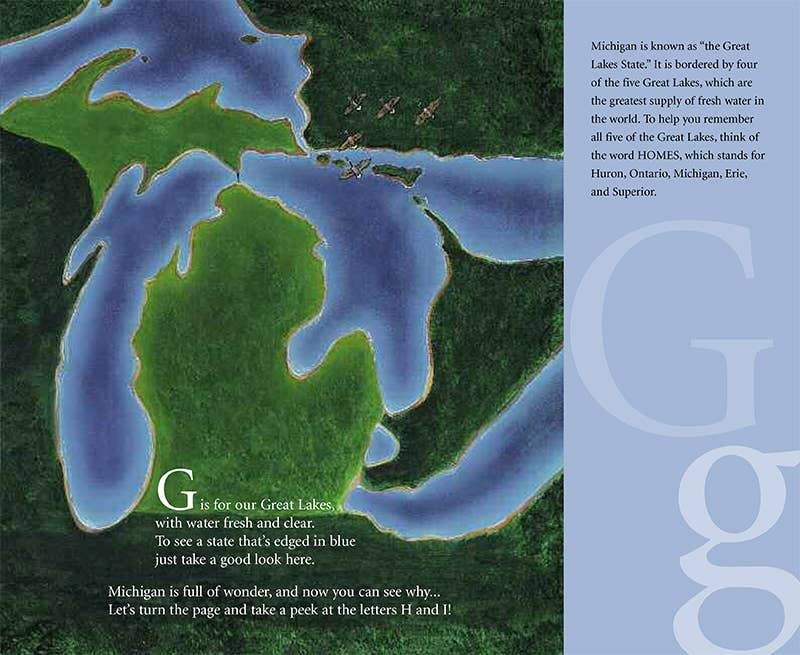 M is for Mitten: A Michigan Alphabet Picture Book