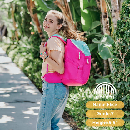 Pink Colorblock Bailey Backpack