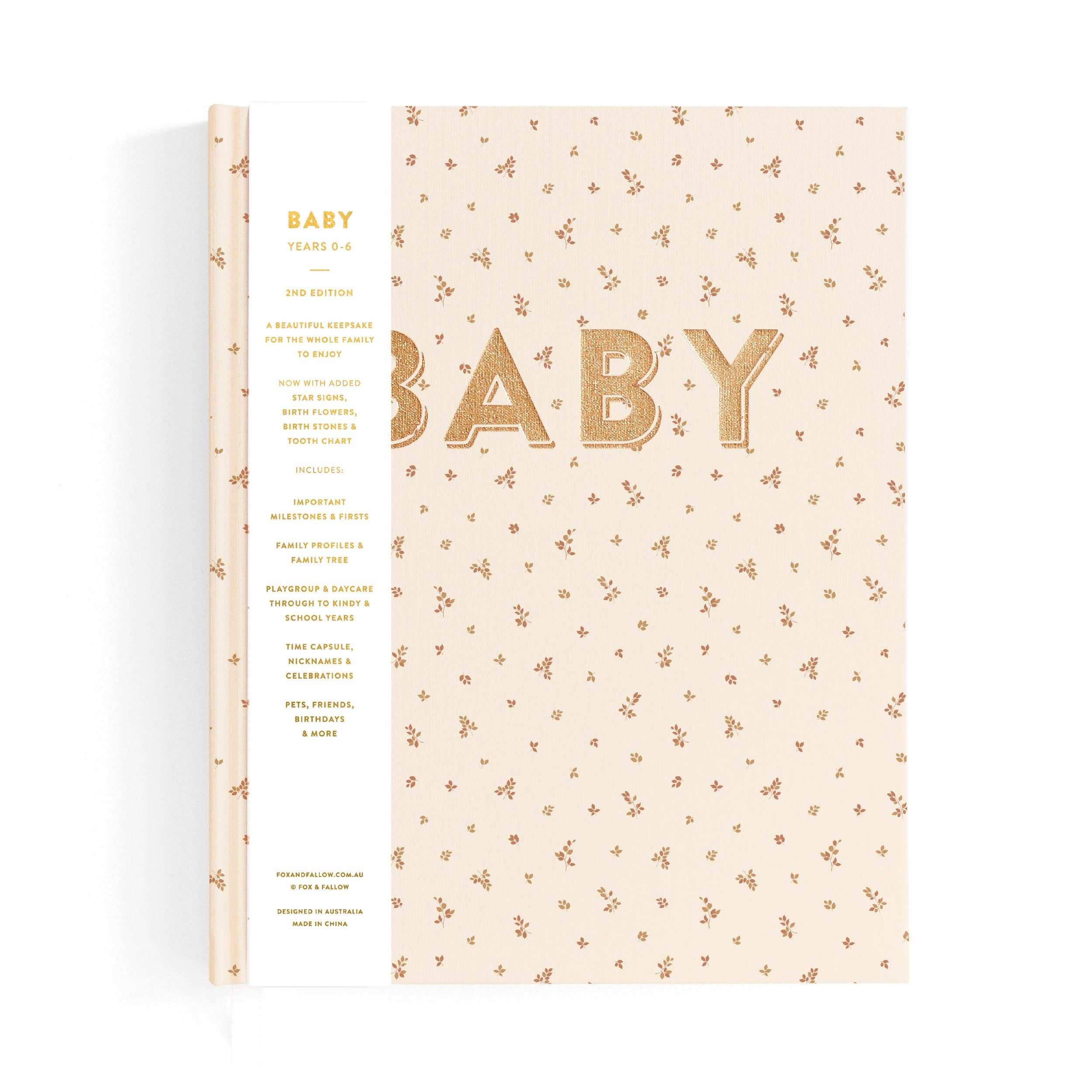 Baby Book Broderie