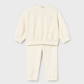 Macchiato Cream Padded Tracksuit