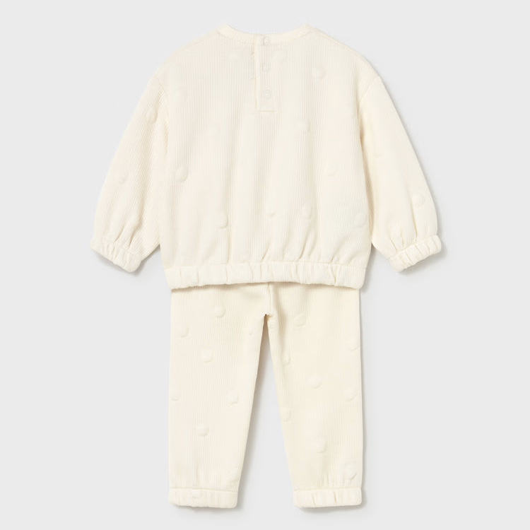 Macchiato Cream Padded Tracksuit