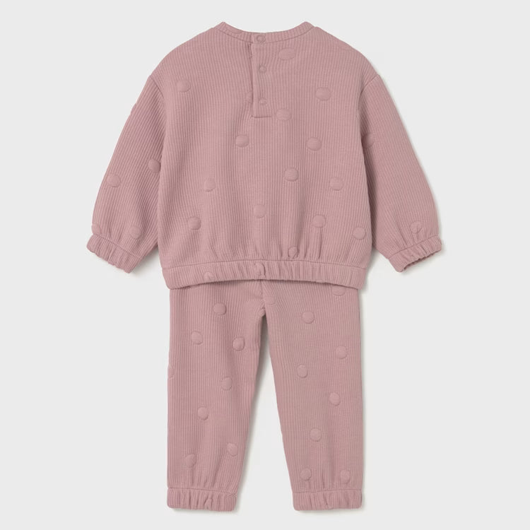 Crystal Pink Padded Tracksuit