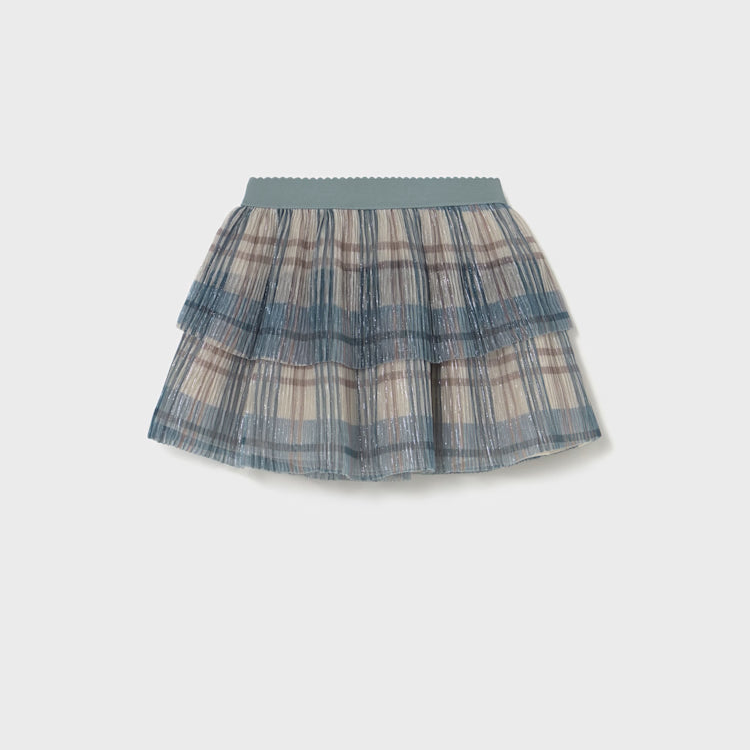 Blue Bell Plaid Skirt