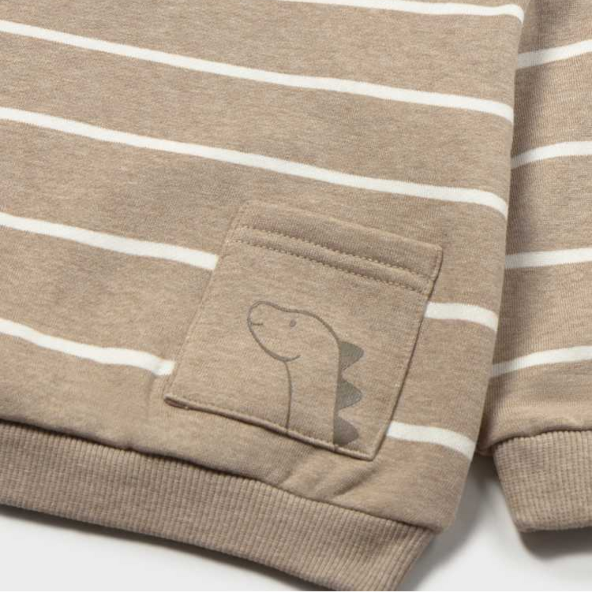 Truffle Stripe Pullover