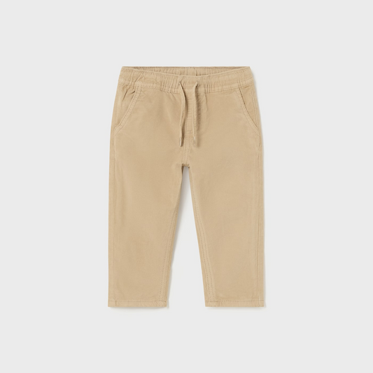 Almond Micro Cord Pants