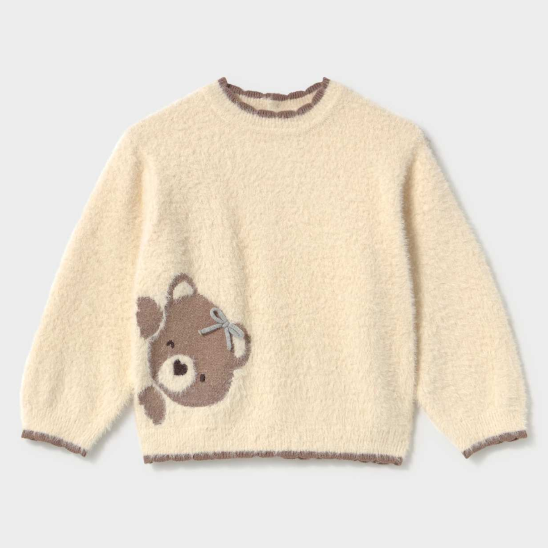 Peekaboo Teddy Bear Sweater