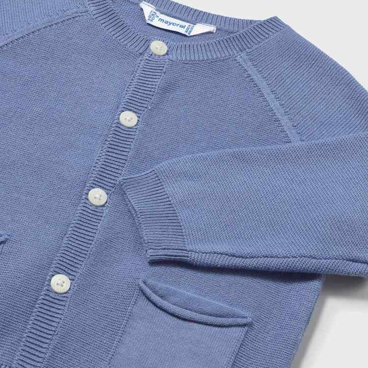 Cobalt Knit Cardigan Sweater