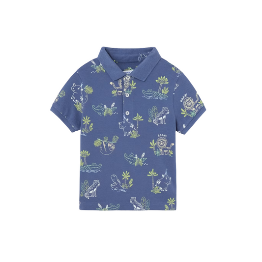 Indigo Jungle Polo