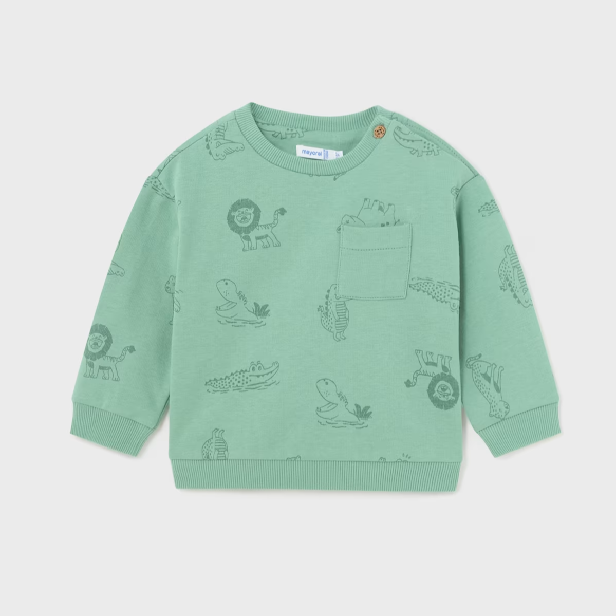 Green Jungle Sweatshirt