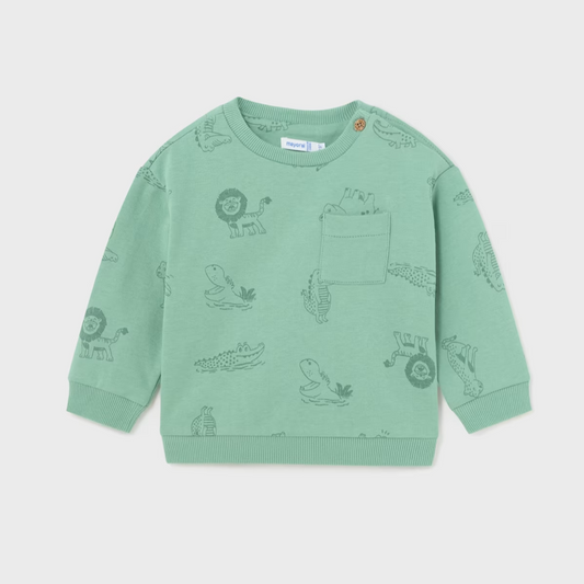 Green Jungle Sweatshirt