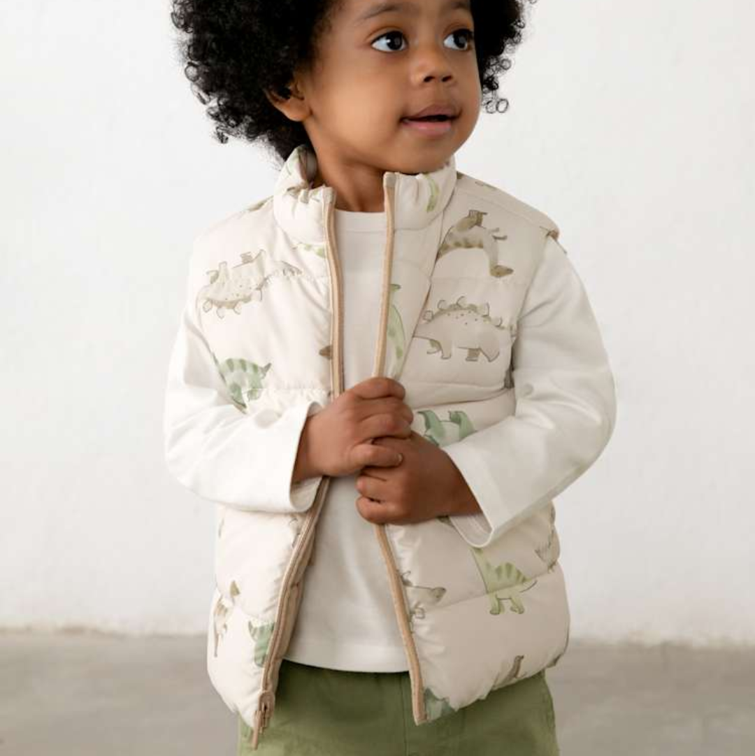 Dark Mole Reversible Printed Vest