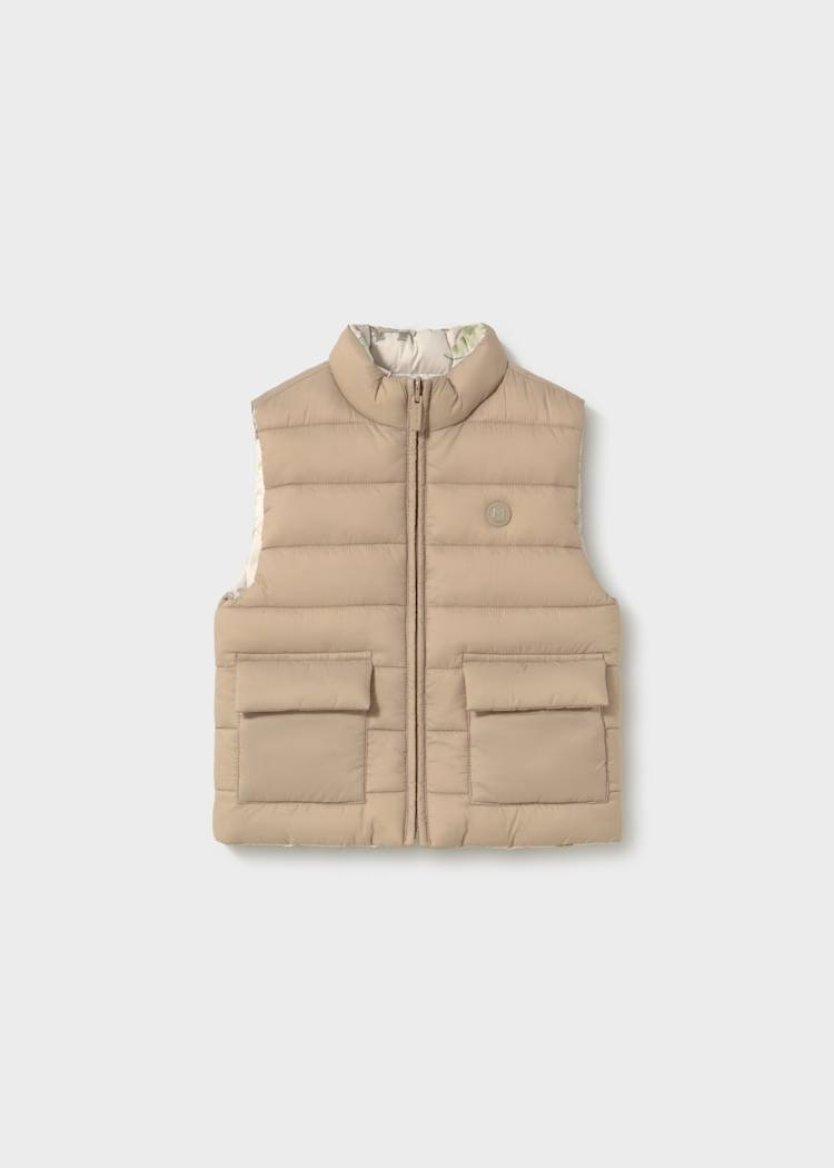 Dark Mole Reversible Printed Vest