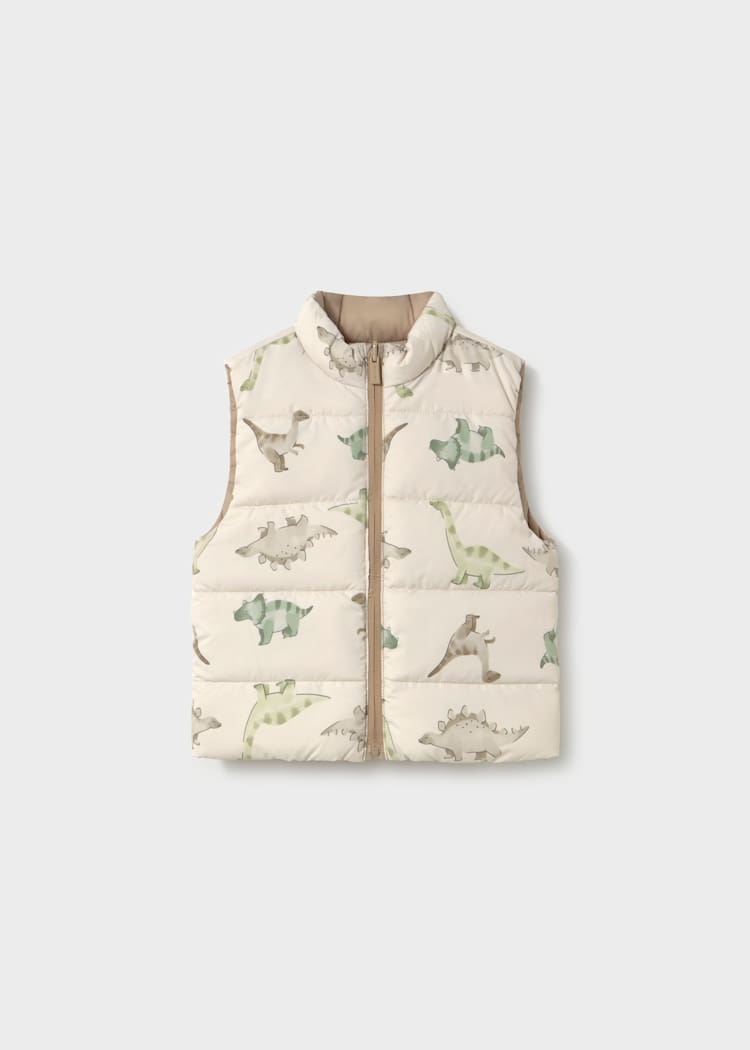 Dark Mole Reversible Printed Vest