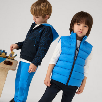 Cerulean Blue Puffer Vest