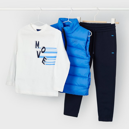 Cerulean Blue Puffer Vest