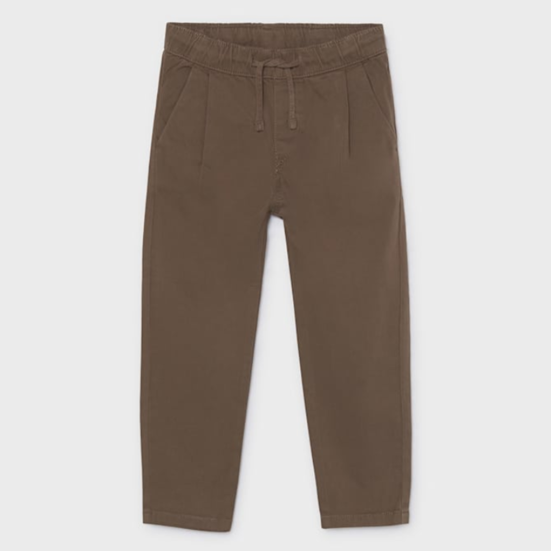 Brown Jogger Chino Pants