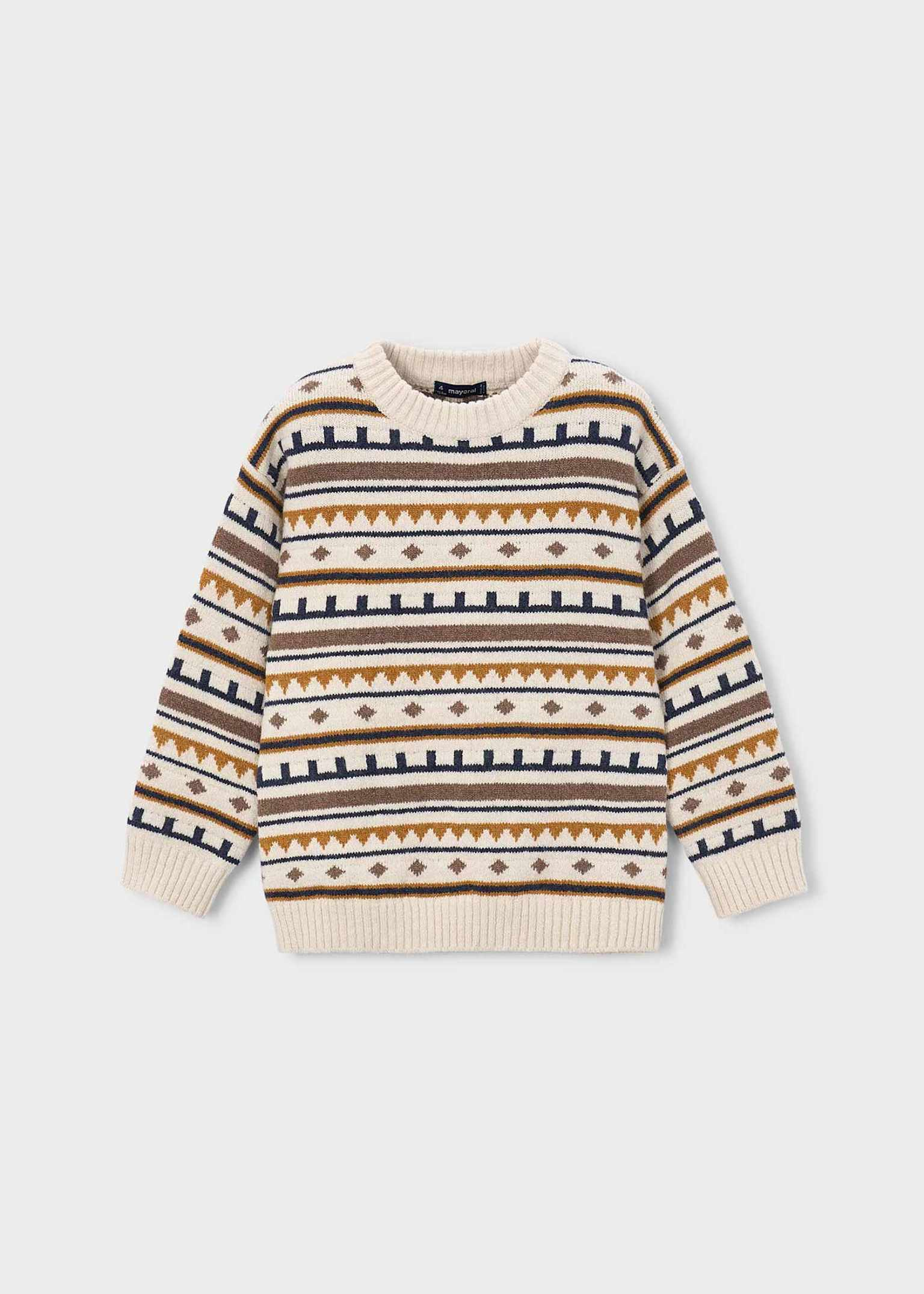 Oat Jacquard Sweater