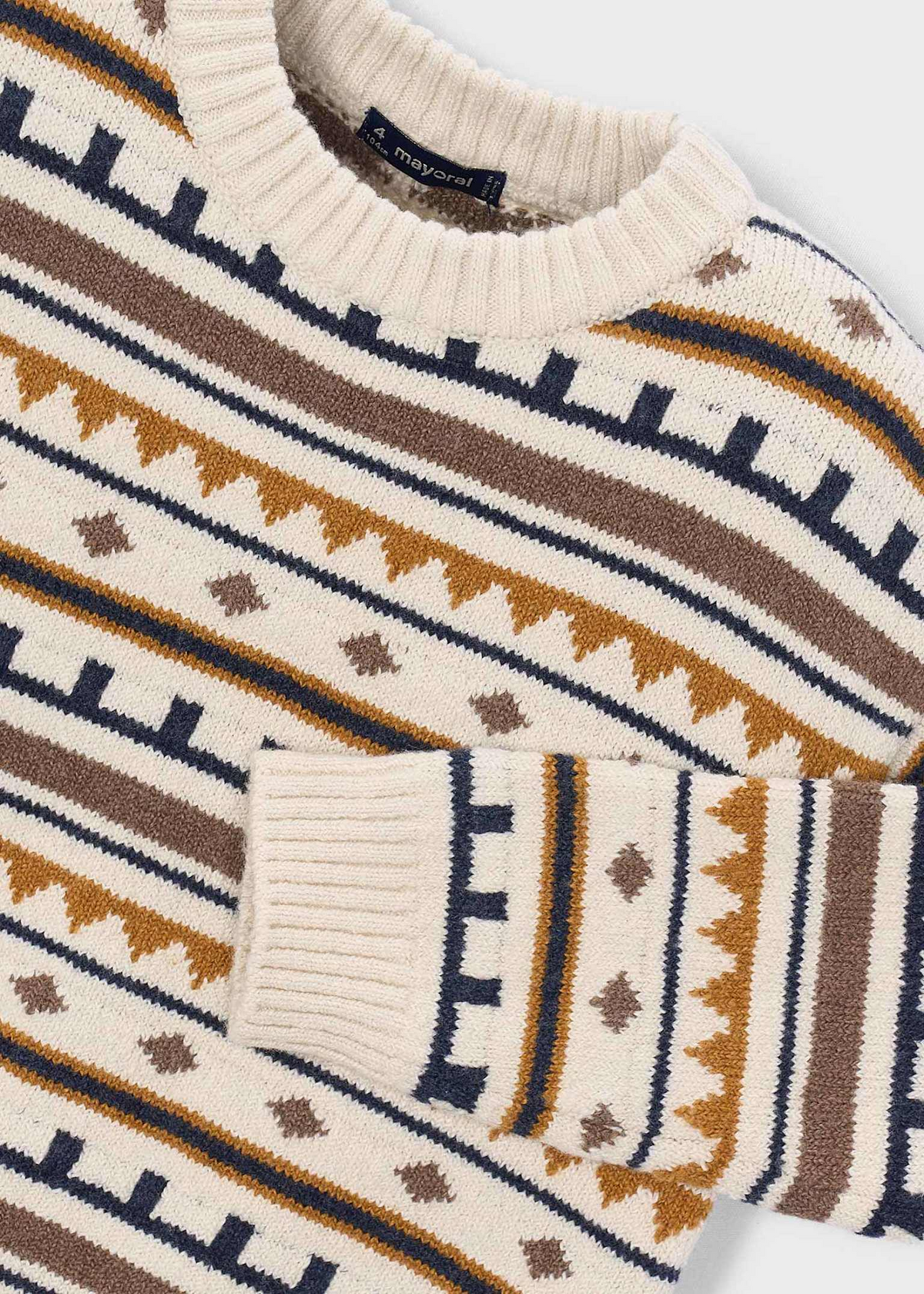 Oat Jacquard Sweater