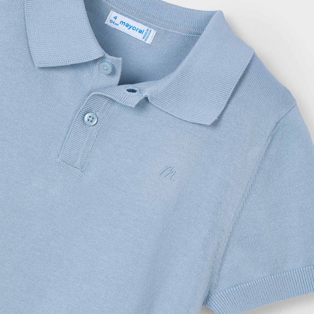 Pearl Knit Polo Shirt