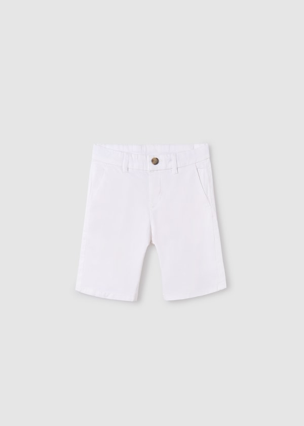 White Chino Shorts