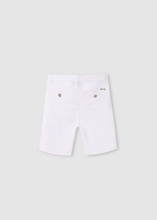 White Chino Shorts