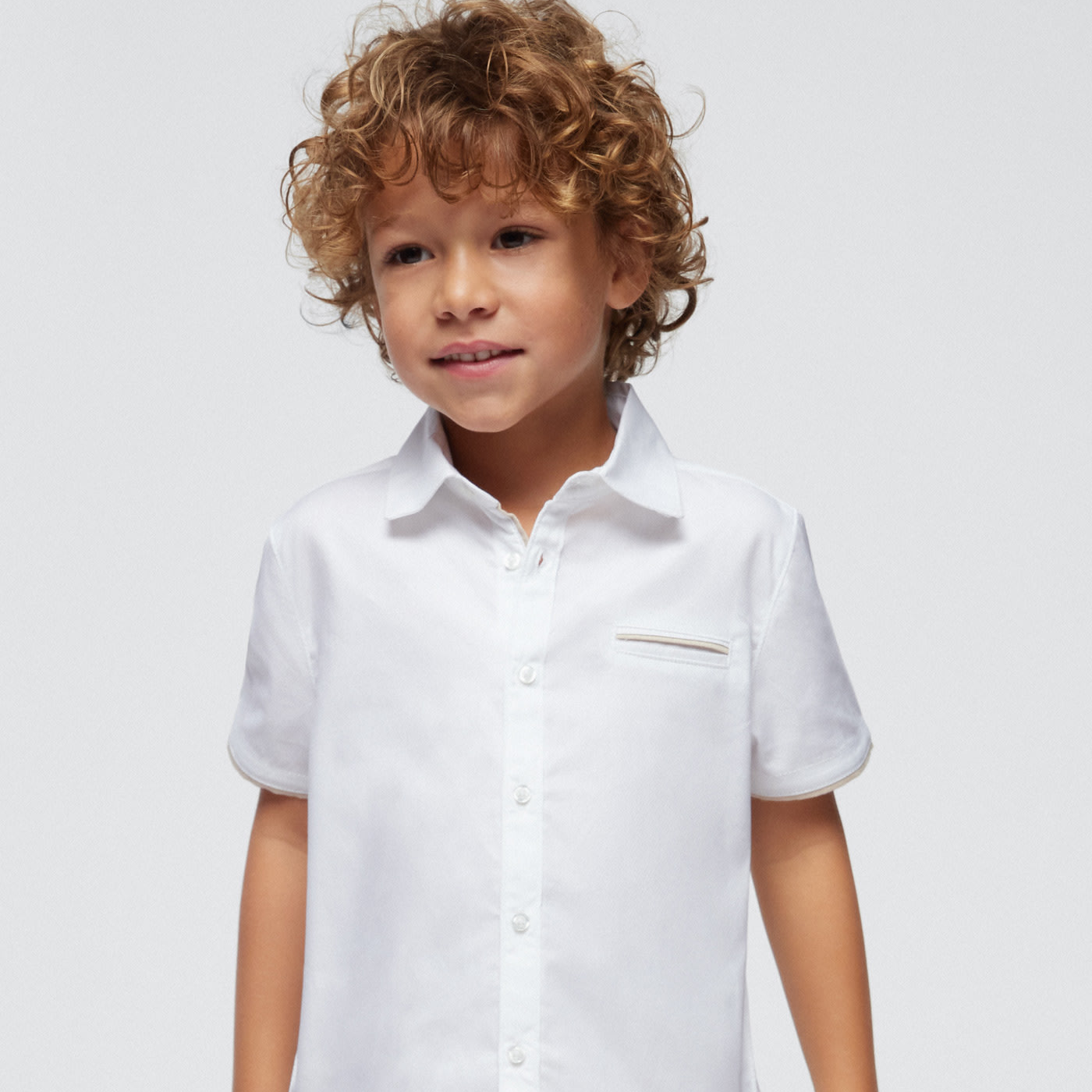 Boys tan dress shirt sales