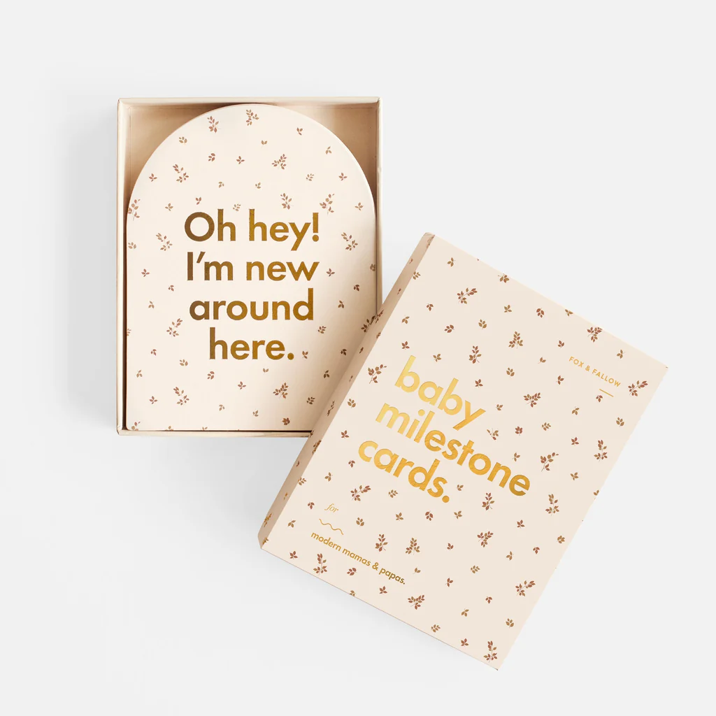 Broderie Baby Milestone Cards