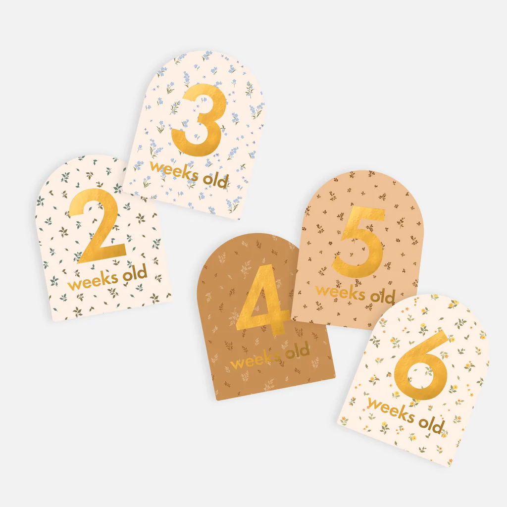 Broderie Baby Milestone Cards