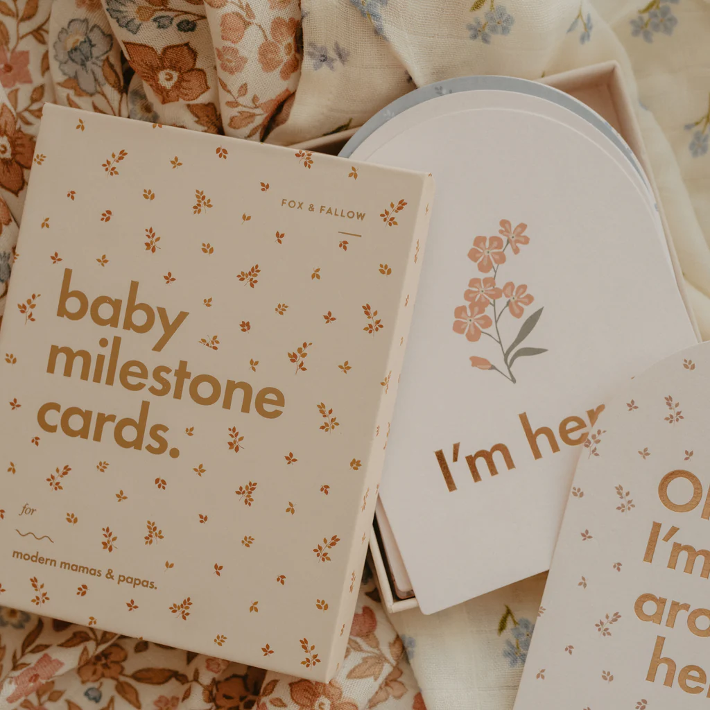 Broderie Baby Milestone Cards