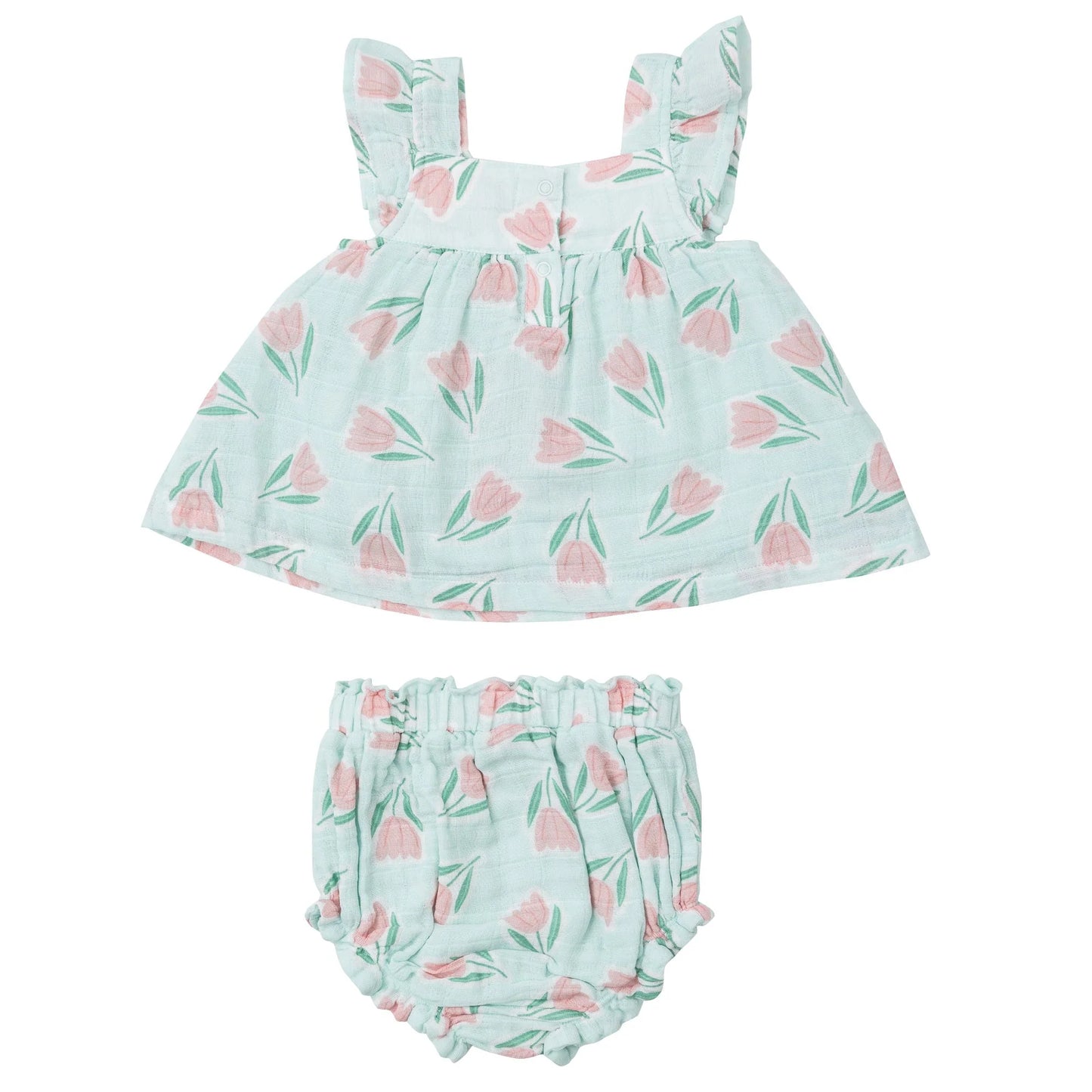 Tulips Butterfly Pinafore Set